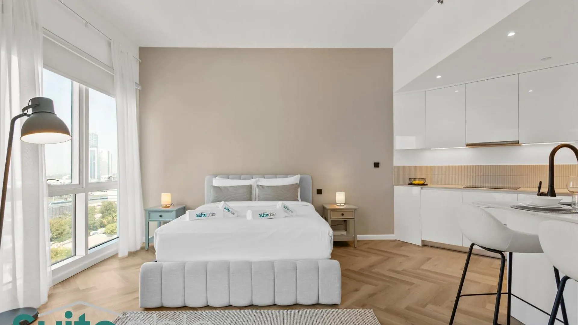 Spacious Refurbished Studio Steps Away From Metro Dubai